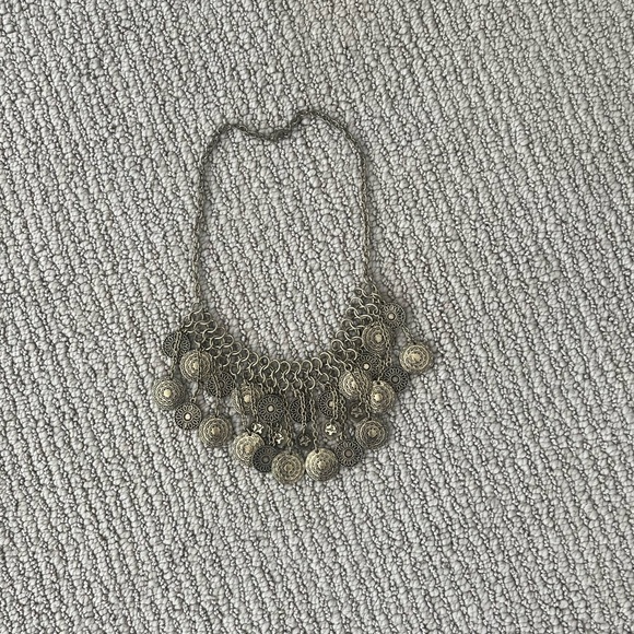 Coin Chain Necklace - Picture 2 of 3